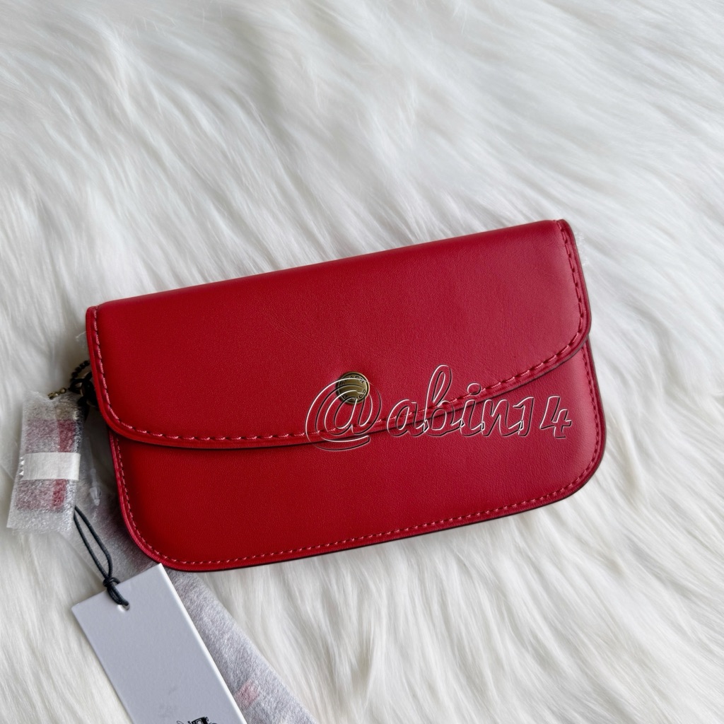 Nwt Coach 1941 Glovetanned Leather Clutch Wristlet